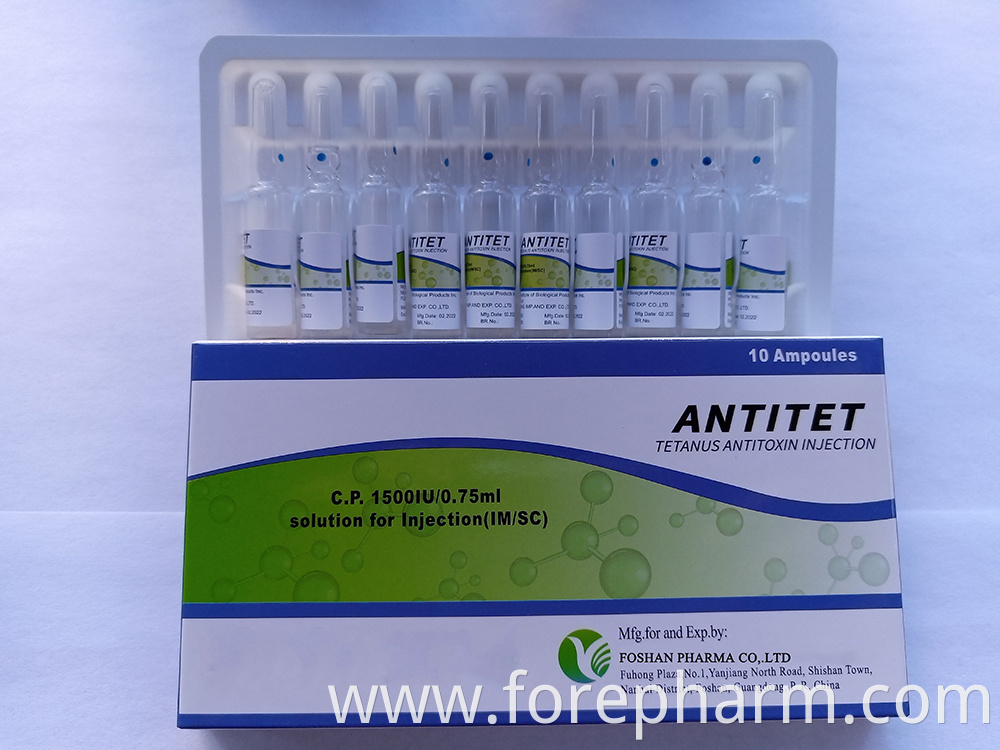 Tetanus Antitoxin Administration